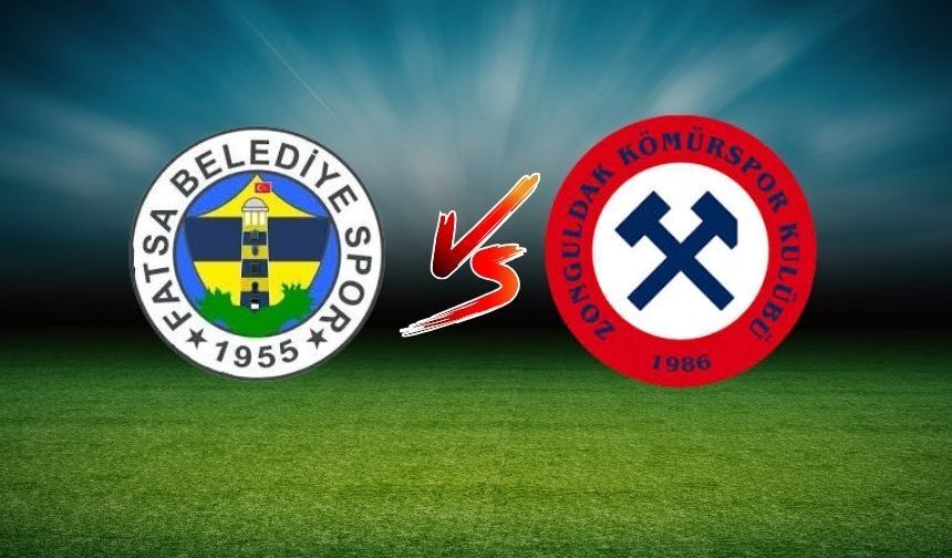 Fatsa Belediyespor Zonguldakspor maçında bir gol sesi  daha geldi