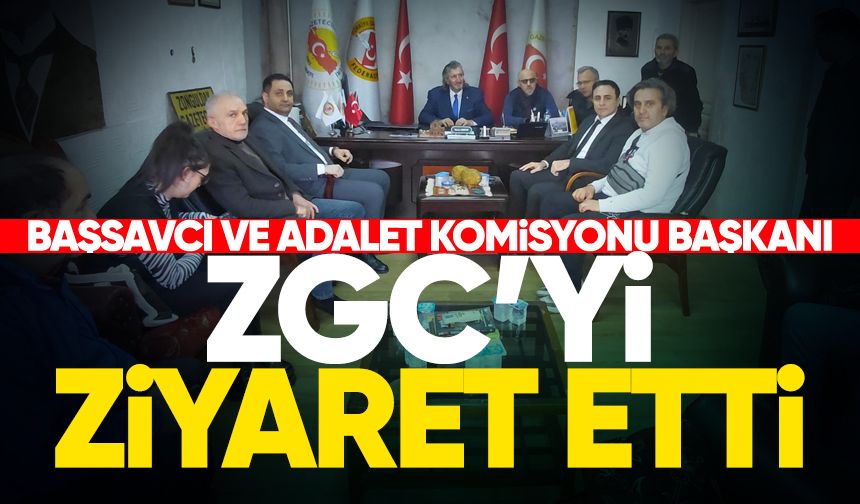 Başsavcı ve Adalet Komisyonu Başkanı ZGC’yi ziyaret etti