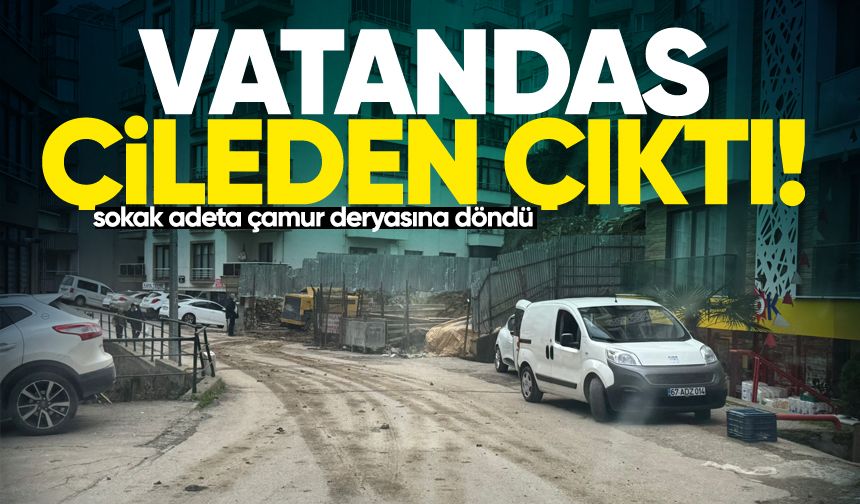 Bahçelievler'de inşaat çalışması mahalle sakinlerini çileden çıkardı