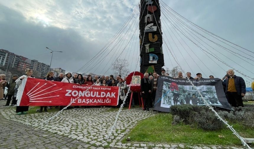 Uğur Mumcu Zonguldak’ta ölümünün 33’üncü yılında anıldı