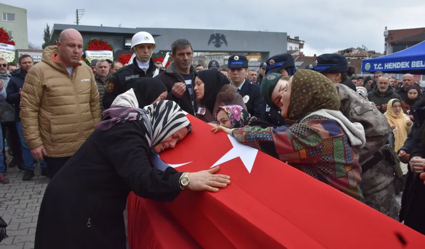 Zonguldaklı polis memuru Umut Sıbıç'a acı veda