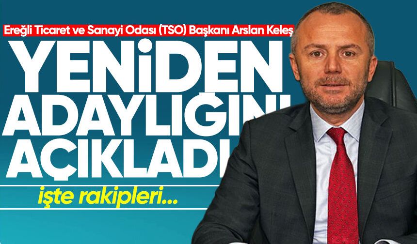 Ereğli TSO seçiminden önce Arslan Keleş'ten 'yola devam' mesajı