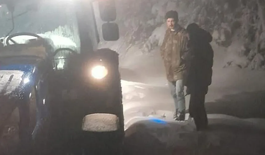 Bölüklü Yaylası’nda yoğun kar: Vatandaşlar mahsur kaldı