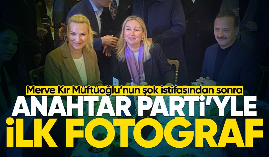 Merve Kır Müftüoğlu Anahtar Partisi'nin İstanbul’daki iftar programına katıldı