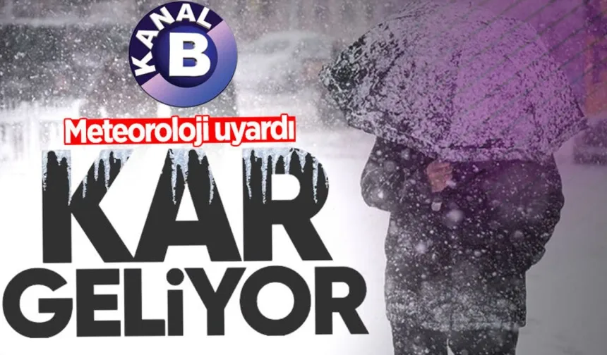 Zonguldak'a yeniden kar geliyor! Meteoroloji uyardı...