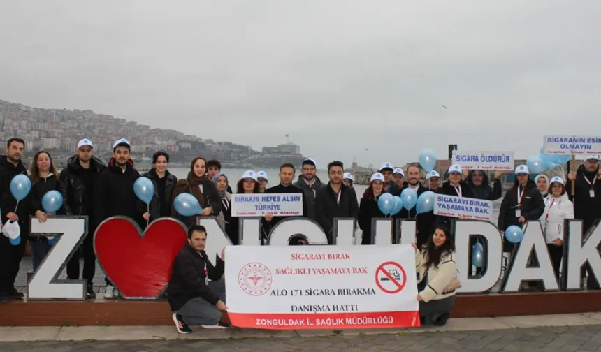 'Dünya sigarayı bırakma' etkinlikleri kapsamında bir dizi etkinlik yapıldı