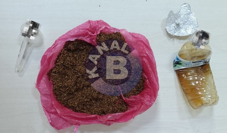 Kilimli'de sevgililer 14 Şubat sevgililer gününde 50 gram bonzai ile yakalandı!