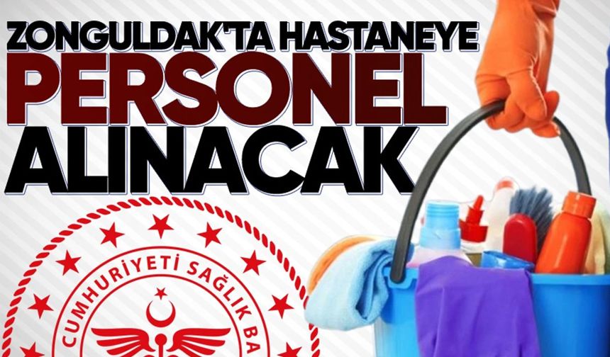 Zonguldak Atatürk Devlet Hastanesi'ne 100 personel alınacak