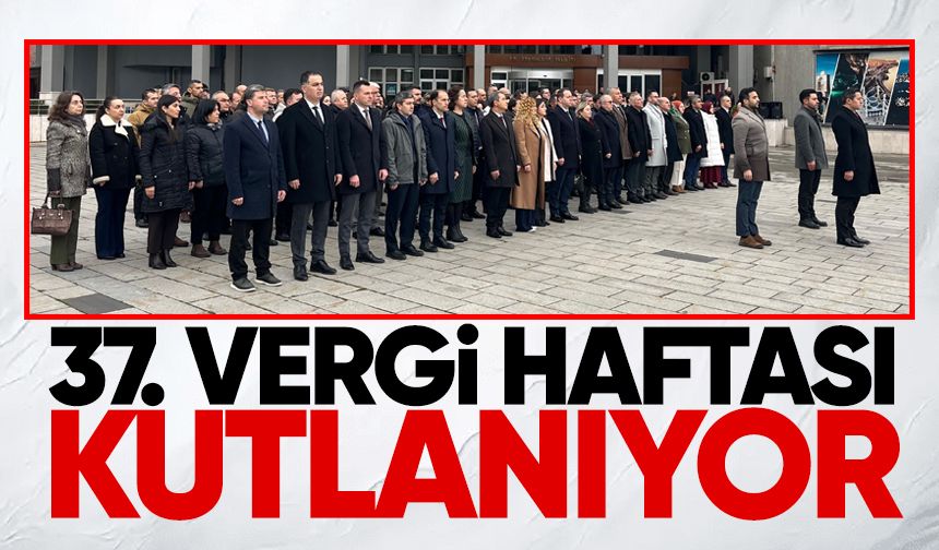 Zonguldak'ta 37. Vergi Haftası kutlanmaya başladı