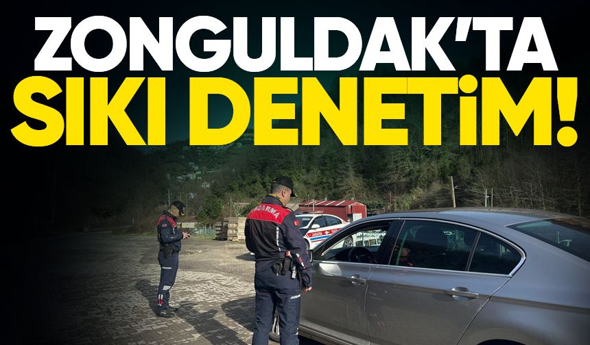 Zonguldak'ta denetimler devam ediyor