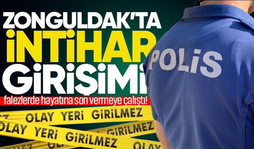 Zonguldak'ta int*har girişimi: Hayatına son vermeye çalıştı!