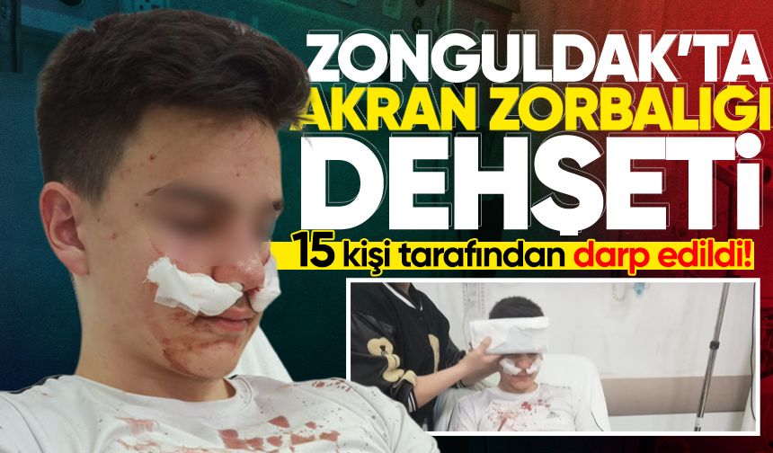 Zonguldak’ta okul çıkışı d*hşet: 15 kişi 14 yaşındaki öğrenciye saldırdı!