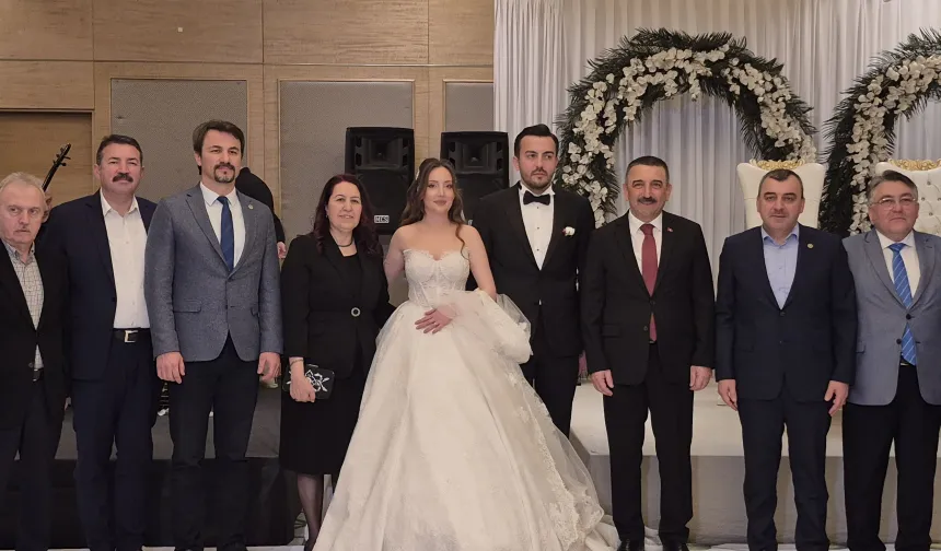 Yaren Şentürk ile Nurkan Patır dünya evine girdi