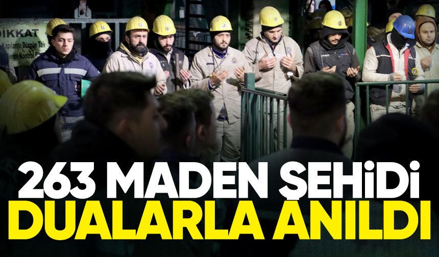 263 maden şehidi facianın 34’üncü yıldönümünde dualarla anıldı