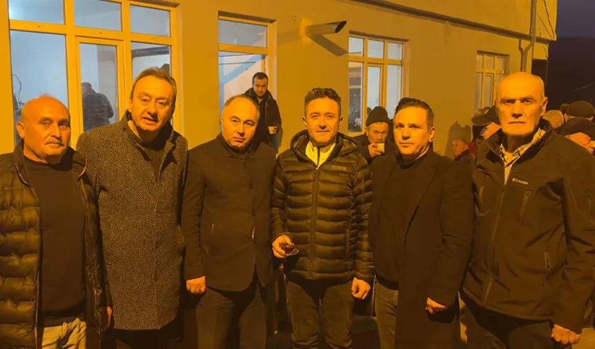 AK Parti heyeti, Eceler Köyü’nda oruç açtı