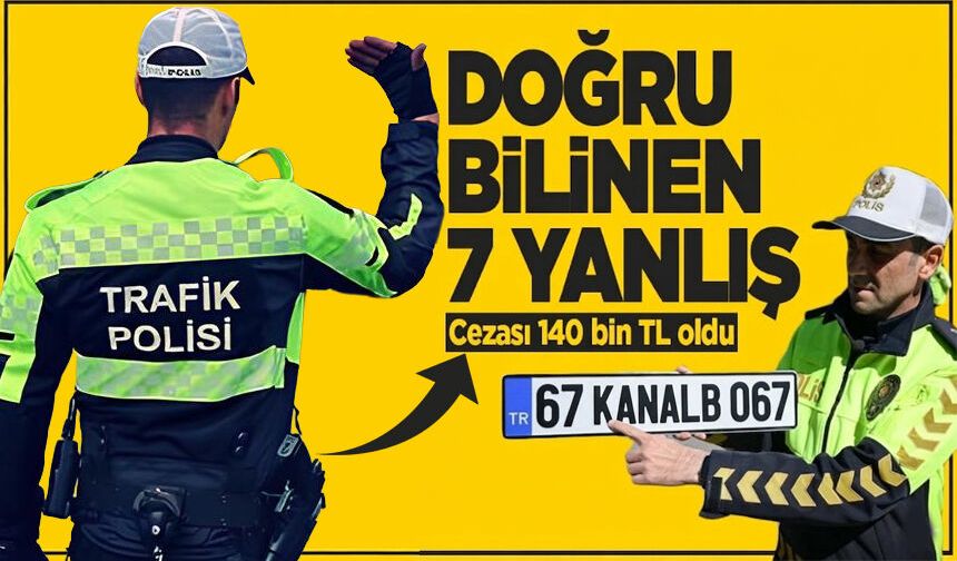 APP plaka paniği büyüyor: Plakanız sahte olmayabilir! İşte doğru bilinen yanlışlar