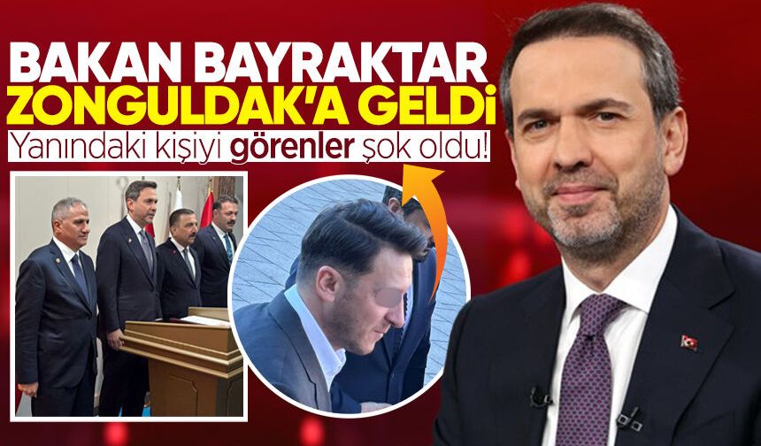 Bakan Bayraktar'ın Zonguldak ziyaretinde sürpriz isim!