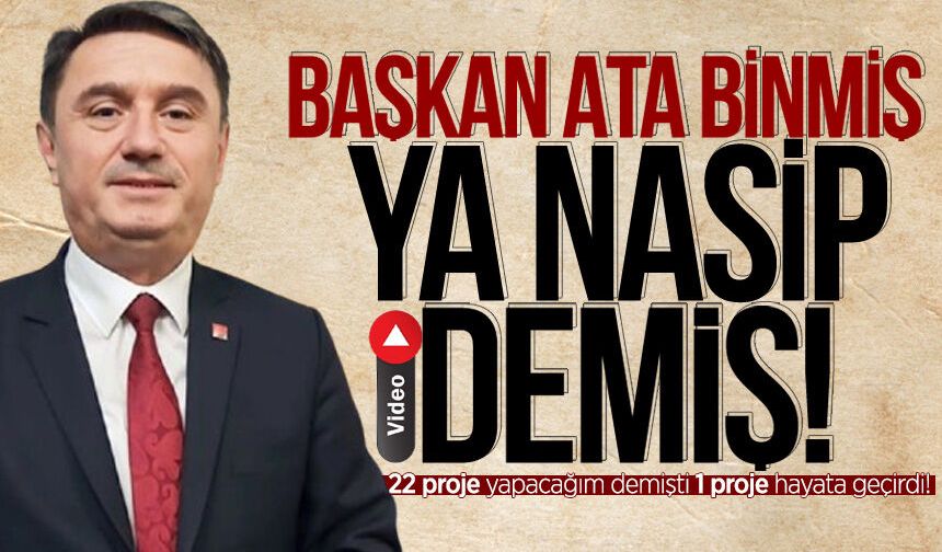 Başkan Erdem "22 proje yapacağım" demişti! Sadece 1 proje hayata geçirdi...