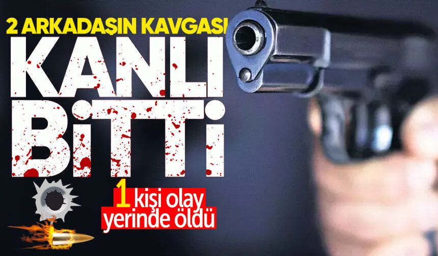 Çaycuma’da arkadaş kavgası kanlı bitti: 1 kişi öldü