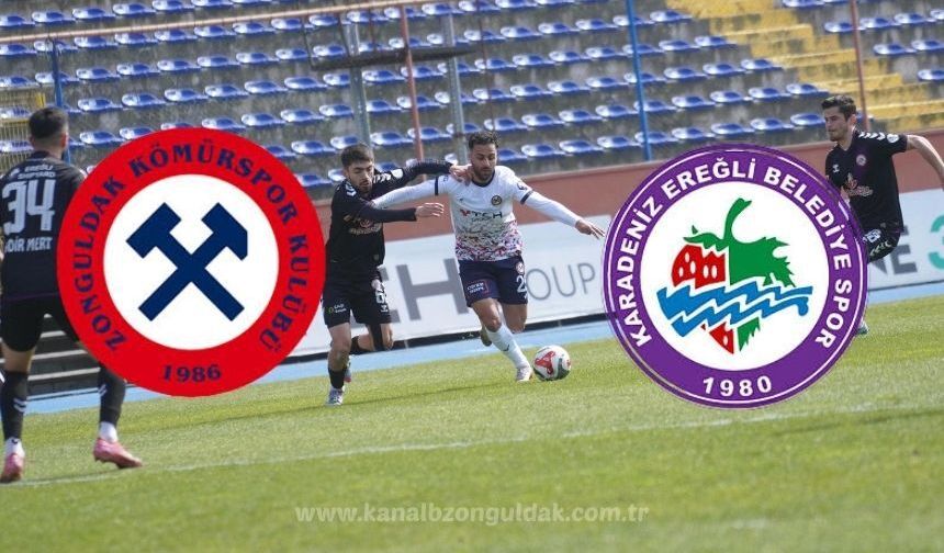 Zonguldak derbisinde gülen taraf Ereğli Belediyespor oldu