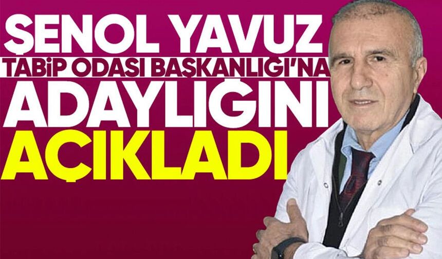 Dr. Şenol Yavuz adaylığını açıklayarak oy kullanmaya davet etti