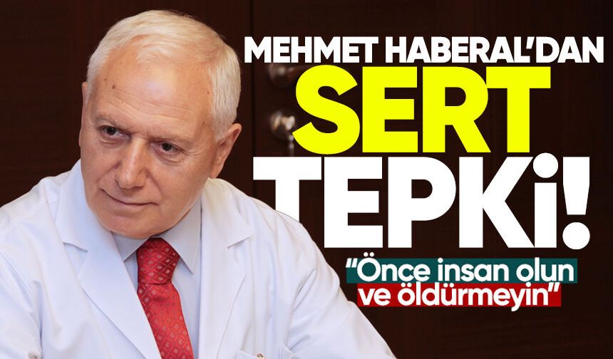 Haberal’dan Orta Doğu’daki sivil ölümlerine sert tepki: “Önce insan olun ve öldürmeyin”