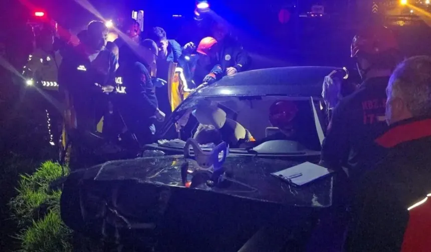 Doğum günü dönüşü kaza: 3 kişi yaralandı
