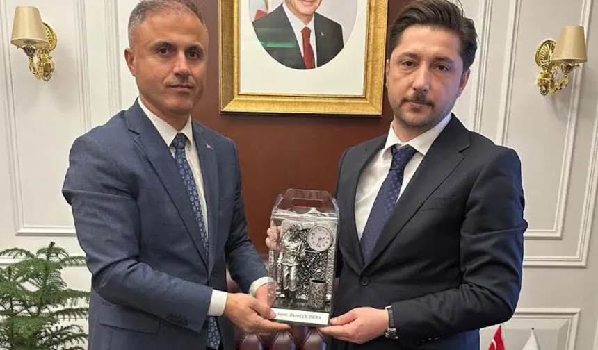 Mutlu'dan Bakan Yardımcısı Ceyhan'a hayırlı olsun ziyareti