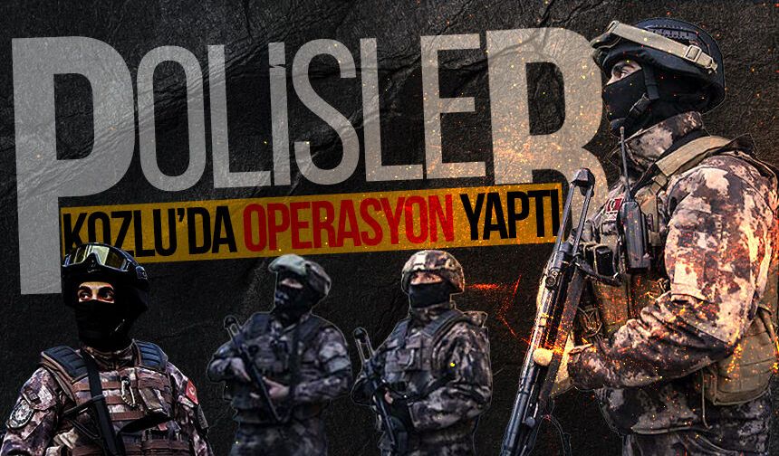 Kozlu'da torbacılara büyük darbe: 1’i kadın 9 kişi gözaltına alındı!