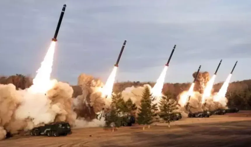 Kuzey Kore 10 balistik füze fırlattı