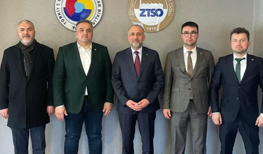 ZONDEF'den TSO Başkanı Demir'e ziyaret