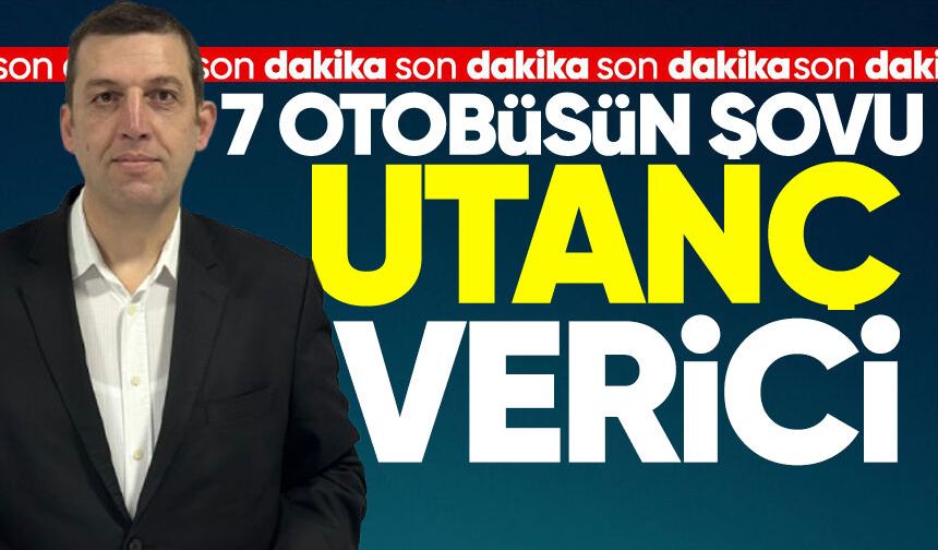 Oğuzhan Turhan: "Zonguldak’ta 19 mahalle varken 7 otobüsün şovunu yaptılar!"