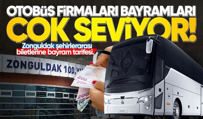 Otobüs firmaları mutlu: Zonguldak 100. Yıl Terminali'nde bayram telaşı başladı!