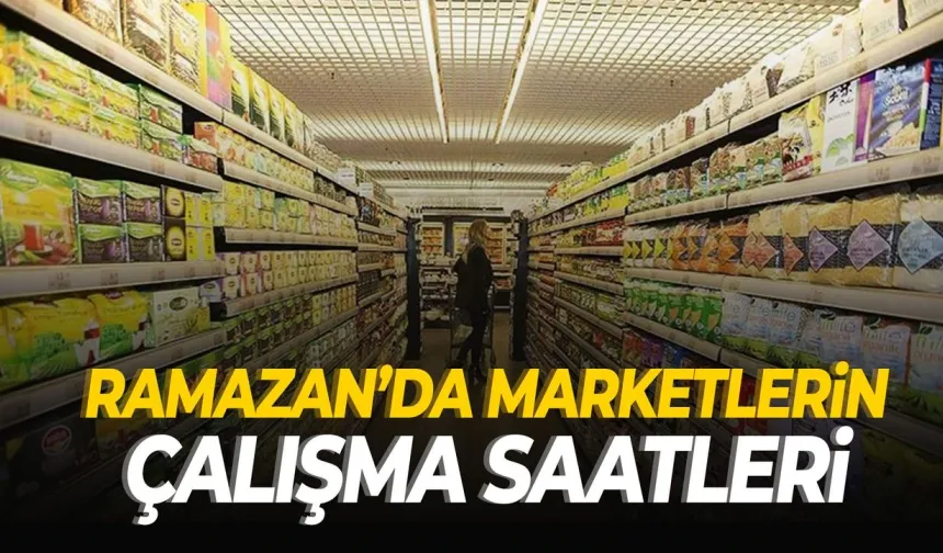 Ramazan’da Zonguldak'ta marketler kaça kadar açık? A101, BİM, Migros, CarrefourSA ve Tarım Kredi saatleri...