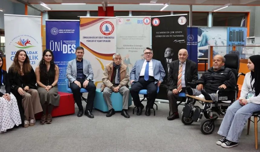 ÜNİDES Desteğiyle BEUN'lu öğrenciler ve huzurevi sakinleri kuşaklar arası etkileşime dikkat çekti