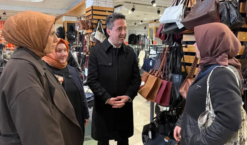 AK Parti’den Zonguldak’ta esnaf ziyareti