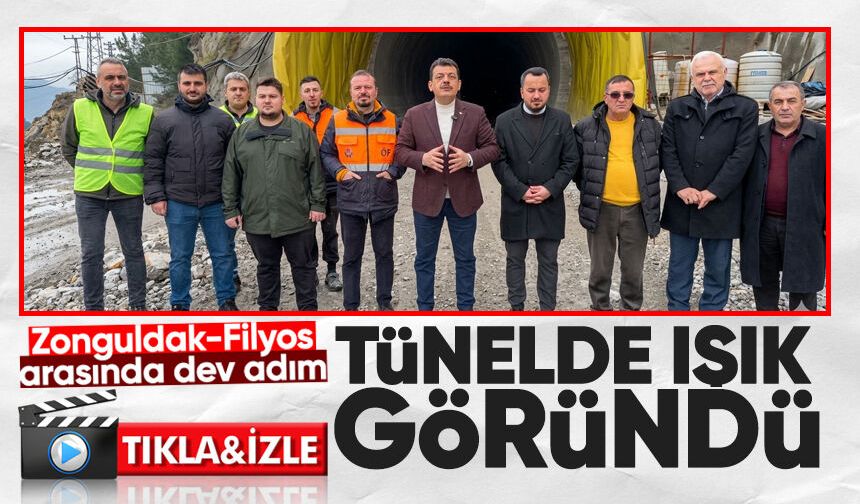 Zonguldak-Filyos arasında dev adım: Tünelde ışık göründü!