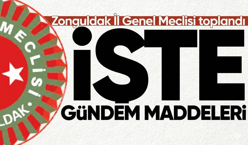 Zonguldak İl Genel Meclisi Mart ayı toplantısı gerçekleştirildi