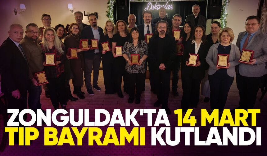 Zonguldak'ta 14 Mart Tıp Bayramı kutlandı