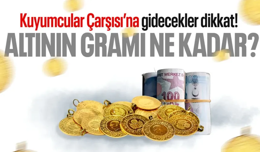 Zonguldak'ta altın fiyatları dibi görüyor: İşte Kuyumcular Çarşısı'nda fiyatlar!