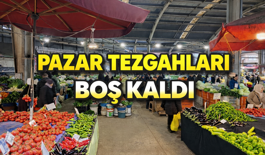 Halk Pazarı yine beklenen ilgiyi görmedi