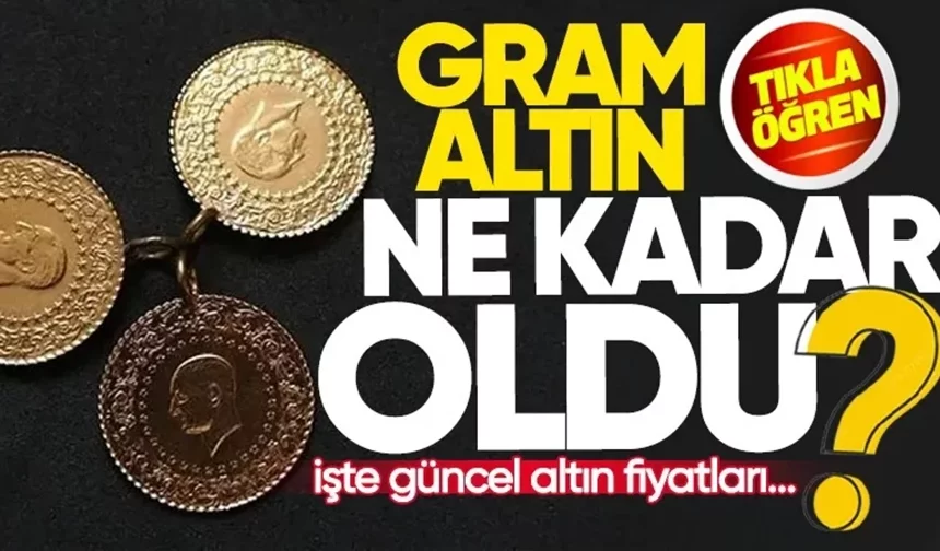 Çeyrek, gram ve yarım altın fiyatları bugün ne kadar? (13 Nisan 2026 güncel altın satış fiyatları)