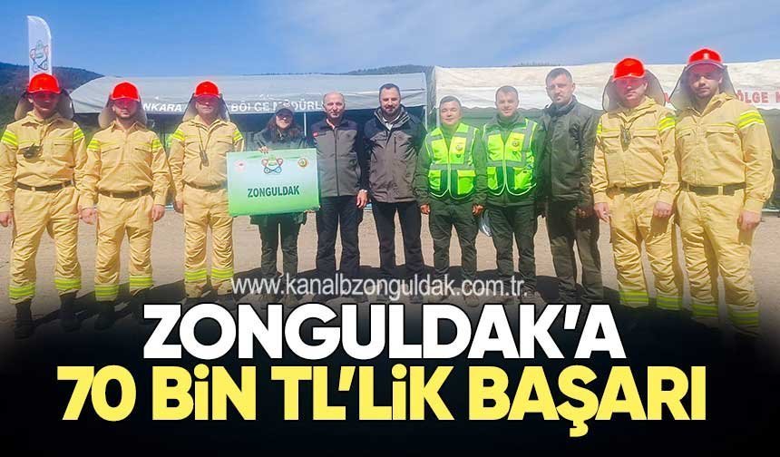 ZONGULDAK’A 70 BİN TL’LİK BAŞARI: TOY’DA ÜÇÜNCÜ OLDULAR
