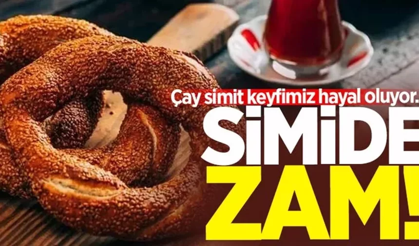 Zonguldak'ta simide de zam geldi