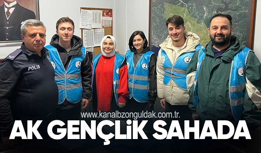 AK Gençlik’ten Sağlıkçılar ve Polislere Ziyaret