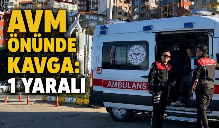 Demirpark önünde alkollü şahıslar kavga etti: 1 yaralı