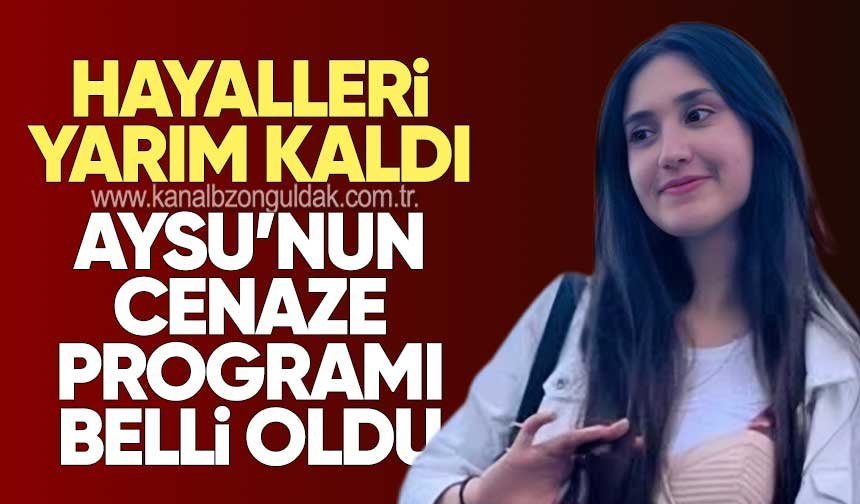 AYSU ÖKSÜZ SON YOLCULUĞUNA UĞURLANIYOR
