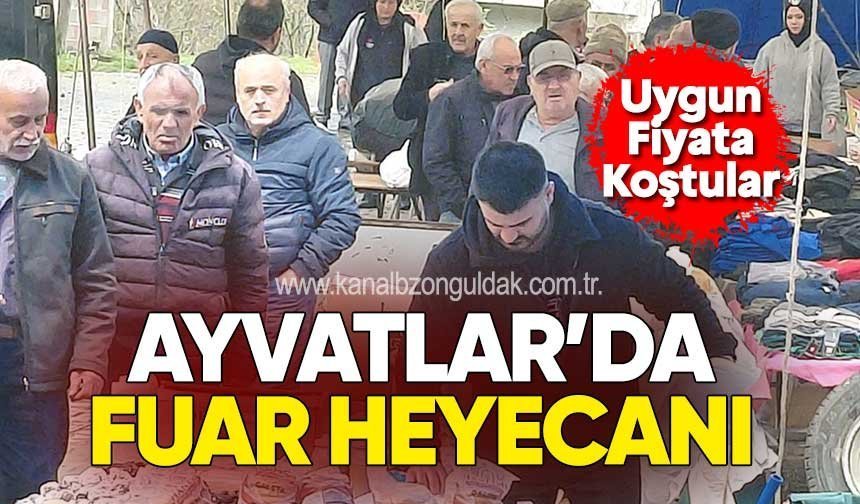 Ayvatlar'da Fuar Heyecanı