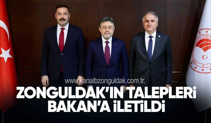 Zonguldak’ın Talep ve Beklentileri Bakan Yumaklı’ya İletildi