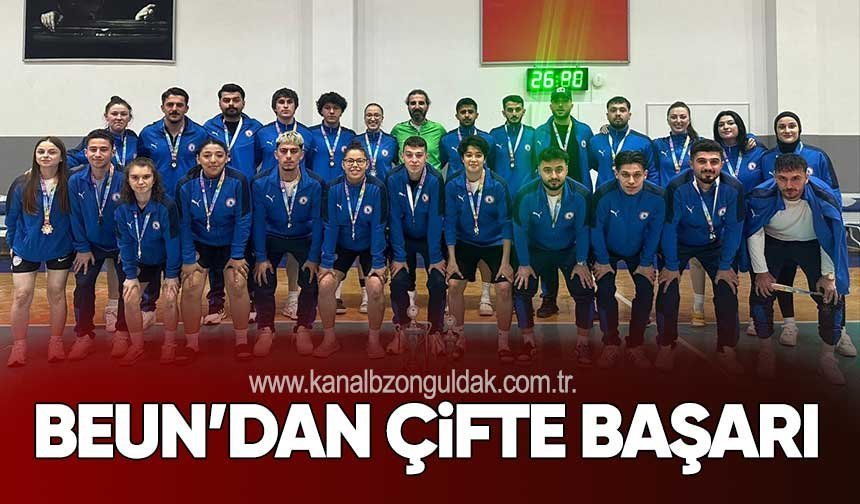 Kadın Futsal Takımı Namağlup Şampiyon, Erkek Takımı Üçüncü Oldu